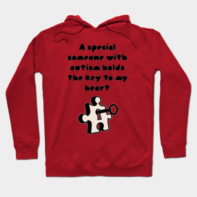 Autism lock and key Hoodie by AutismTheRealLifeFamilyShenanigans